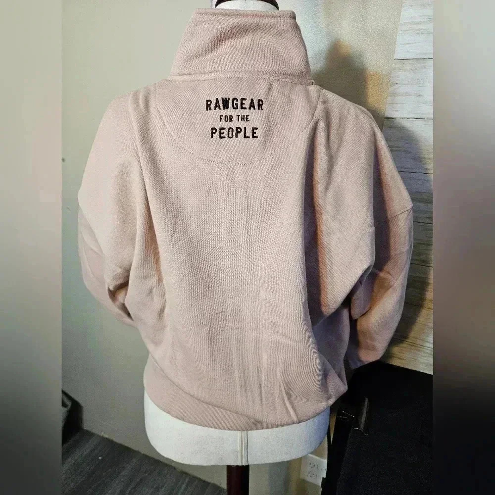 Raw Gear for the people light pink women's small hoodie - Picture 8 of 10